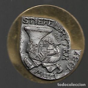Médailles thématiques: ANTIGUA MEDALLA MILITAR SUIZA 1987